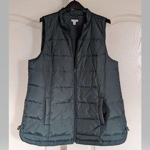 J. Jill Down Evergreen down puffer vest